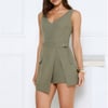 Refined Rebel Romper Khaki