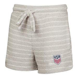Women's Concepts Sport USMNT Ventura Grey Shorts / XL