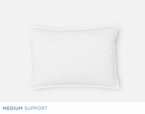 QE Home Petite Down Pillow, White