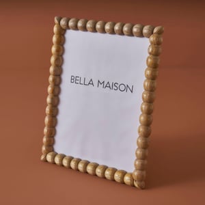 Violet Beaded Mango Wood Picture Frame - 11.25"x9.5"