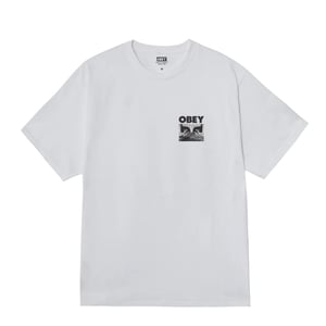 Obey In A Different Place S/S Tee White