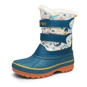DREAM PAIRS Kids Ankle Waterproof Snow Boots