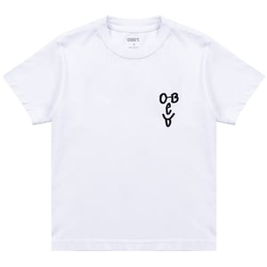 Obey Womens Type Face White