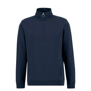 Barbour Lambeth Interlock Half Zip Sweatshirt Navy