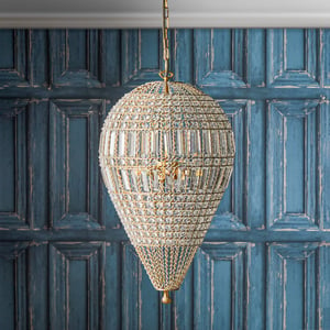 Lachrymose crystal chandelier