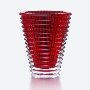 Eye Oval Vase Xl - Red | Baccarat
