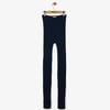 Girls Navy Cable Knit Tights