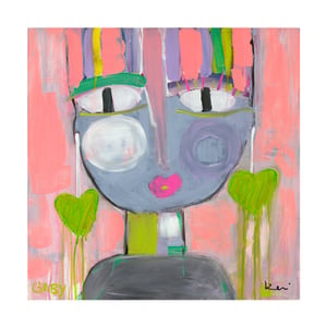 Tiki Gaby Art Print
