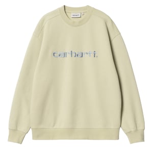 Carhartt WIP Womens Sweat Beryl / Frosted Blue