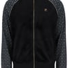 Albero Velour Geo Print Track Jacket - XS