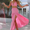 SEVEN WONDERS Coco Maxi Skirt Bubblegum