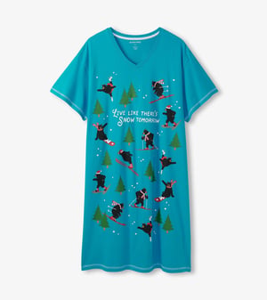 Women's Snow Tomorrow Cotton Sleepshirt
