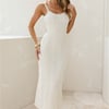 Shell Shine Maxi Dress Cream