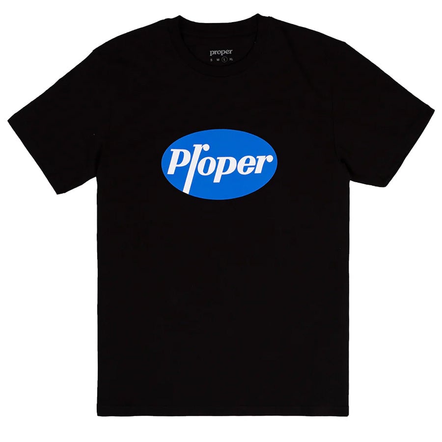 Proper Jab T Shirt - Black