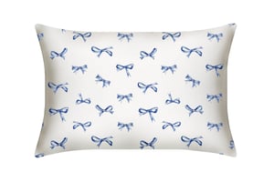 Regent Bows Pure Silk Pillowcase - Standard / Regent Bows