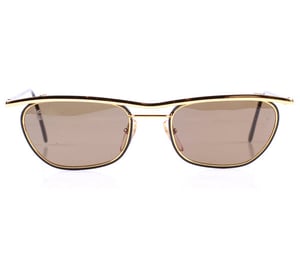 Persol Drake 95 - Black/Gold / Grey / Rectangular