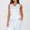 Heiress Vest Pale Blue