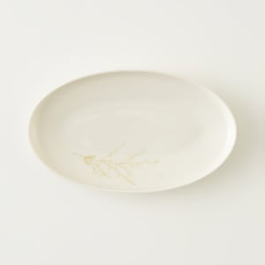 Exclusive Selection Porcelain Oval Serving Platter - 12"