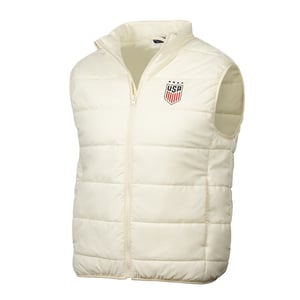 Men's USWNT Soccer House Padded Pro Off-White Vest / 2X