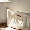 AW Large Canvas Tote Bag