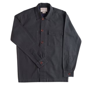 USKEES 3003 Buttoned Workshirt Charcoal