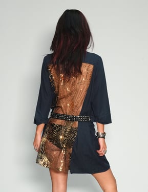 Party Back Dress Shirt