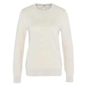 Barbour Womens Lavender Crew Neck Jumper Sand