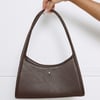 Margy Bag Chocolate Smooth Silver