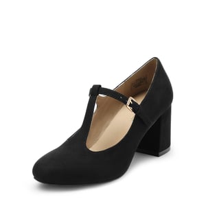 DREAM PAIRS T Strap Mary Jane Pumps with Chunky Heel