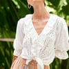 Chloe Shirt in Eyelet