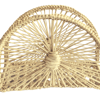 Sunshine Handwoven Iraca Napkin Holder - Solid Color (one solid color) / Yellow
