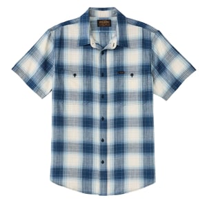 Filson Short Sleeve Chambray Shirt Indigo Plaid