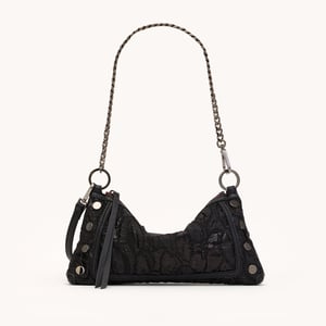 Hammitt Kyle Midnight Marquise Gunmetal Sml