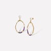 Poseidon Purple Earrings