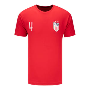 Unisex USWNT Naomi Girma Name & Number T-Shirt / 2X