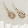 Bling Events Dangle Earrings Gold