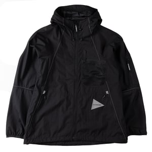 And Wander Breath Rip Hoodie Black