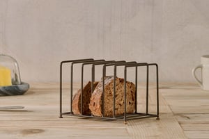 nkuku Inkollu Toast Rack | Kitchen & Dining Accessories | One Size | Aged Brass