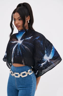 AKIRA Galaxy Blouse | Size Large