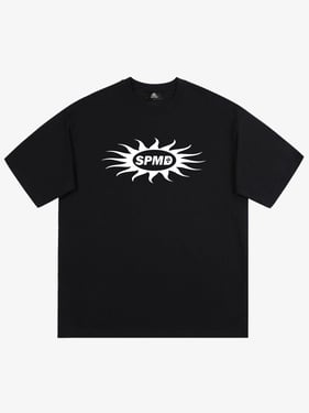Thesupermade Logo Print T-shirt - Black / 2XL