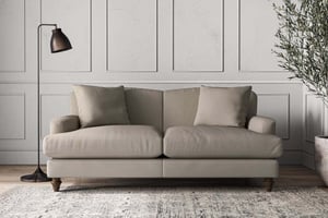 nkuku Deni Sofa | Make To Order | Medium | Recycled Cotton Flax