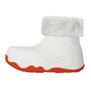 Bright White Navarra Boots with Napped Linings Women - 10/10.5