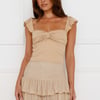 Elevated Essentials Crop Top Beige
