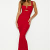Party Pal Maxi Dress Red