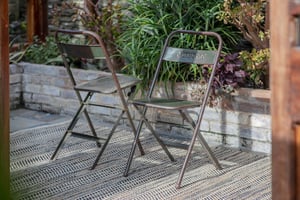 nkuku Ishan Reclaimed Folding Chair | Seating | One Size | Varies (Reclaimed)