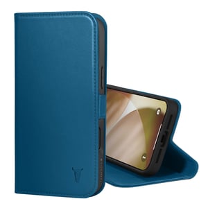 iPhone 17 Pro Max Leather Case (MagSafe Charging) - Cobalt Blue