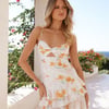 Azalea Fields Mini Dress Orange