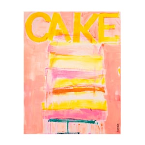 Great Cake Art Print