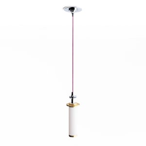 Elbow rechargeable pendant kit in chrome