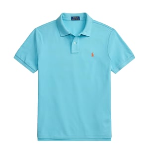 Polo Ralph Lauren The Iconic Mesh Polo Shirt Blue Lagoon